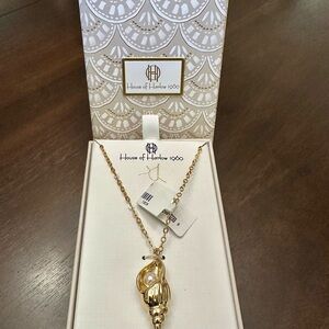 House of Harlow 1960 Gold Necklace